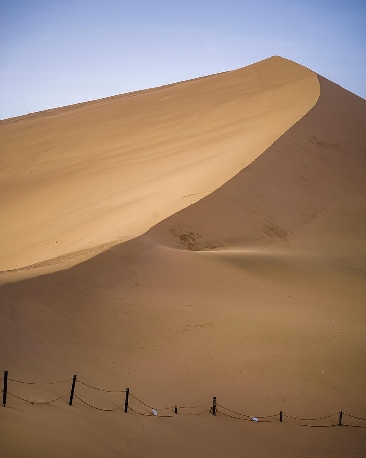 Dunes at Dunhuang Gansu China #3 Photograph by Adam Rainoff