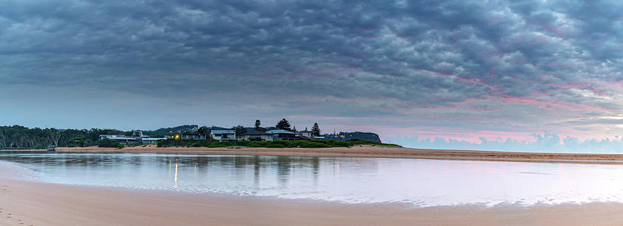 Early Morning Cloud Coverage at the Lagoon by Merrillie Redden Early Morning Cloud Coverage at the Lagoon by Merrillie Redden