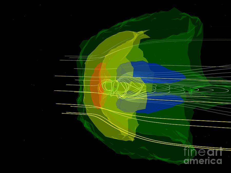 Earths Magnetic Field #3 Photograph by Nasa/science Photo Library