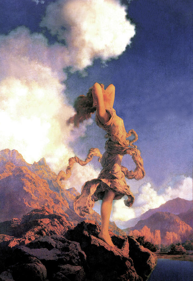 Ecstasy Painting by Maxfield Parrish