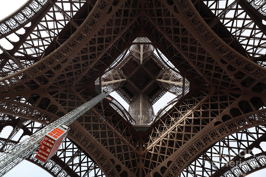 Eiffel Tower Paris France #3 Photograph by Steven Spak