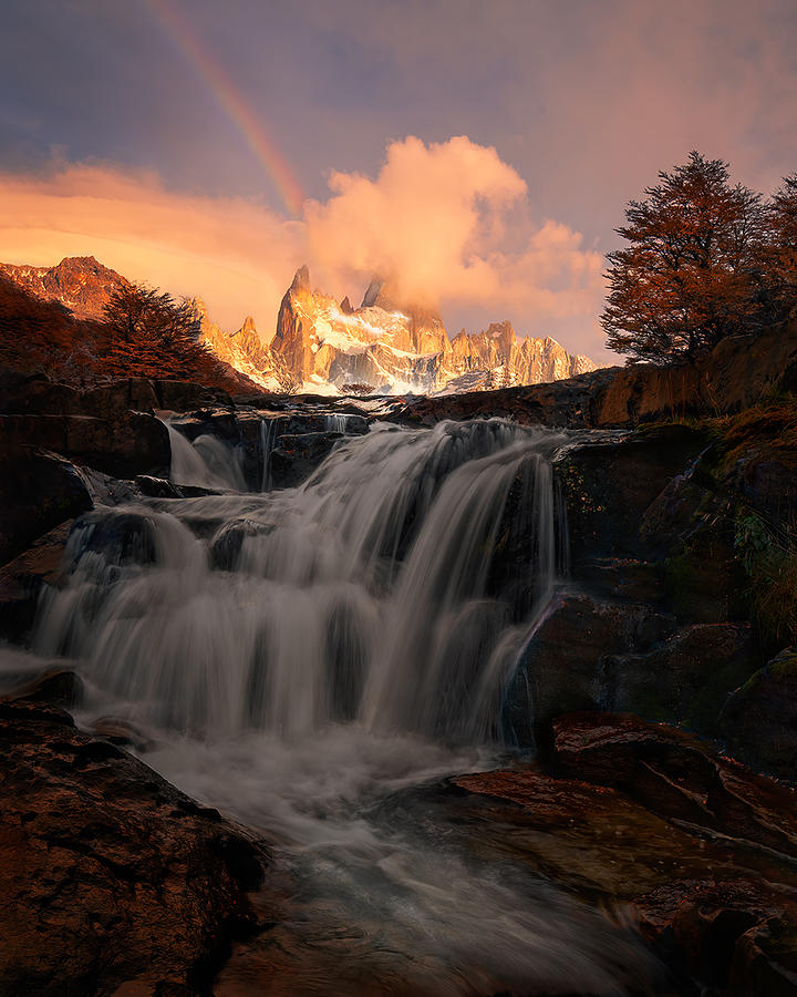 Mountain Photograph - Epic Sunrise #3 by Leah Xu