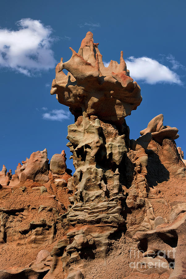 Eroded Sandstone Formations Fantasy Canyon Utah #3 Photograph by Dave Welling