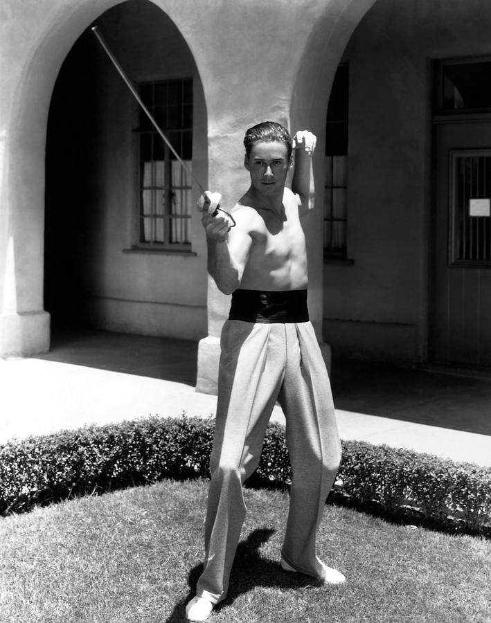 Errol Flynn . #3 Photograph by Album