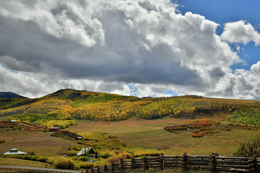 Fall Colors Along Last Dollar Road #3 Photograph by Ray Mathis