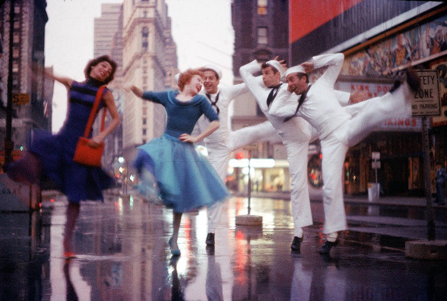 New York City Photograph - Fancy Free Literally On Broadway by Gordon Parks