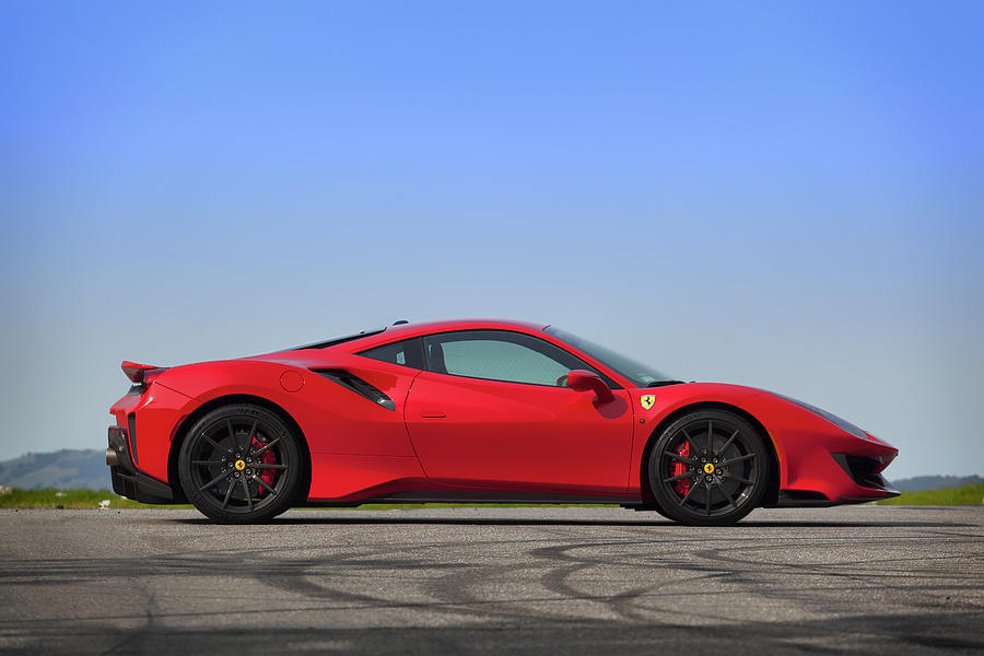 #Ferrari #488Pista #Print #3 Photograph by ItzKirb Photography