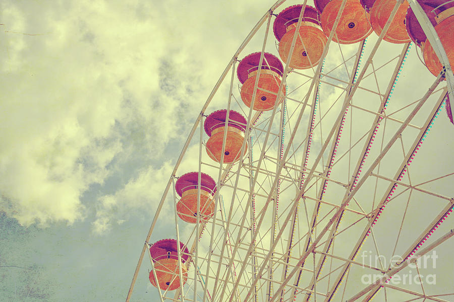 Ferris wheel Photograph by Patricia Hofmeester