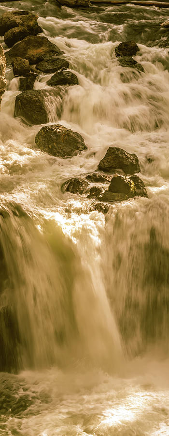 Firehole River And Waterfalls In Yellowstone Wyoming #3 Photograph by Alex Grichenko