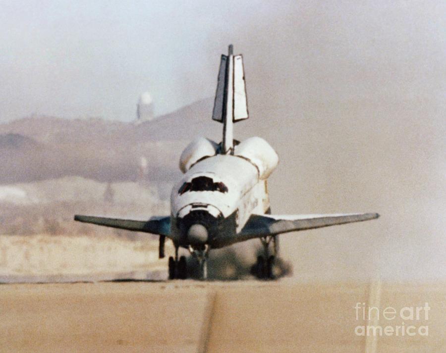 First Space Shuttle Flight #3 Photograph by Nasa/science Photo Library