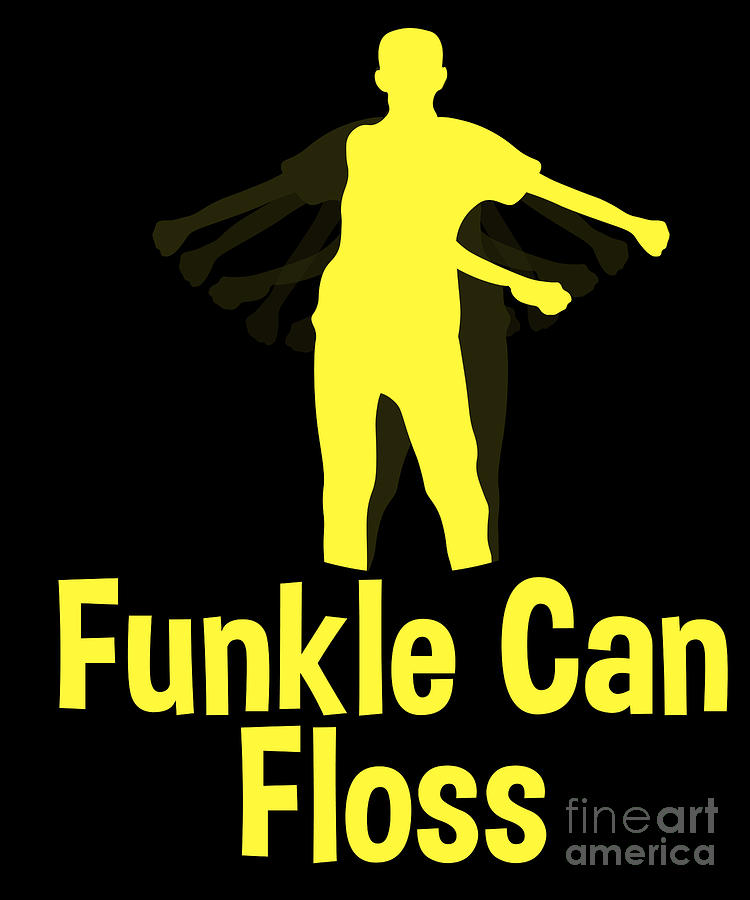 Flossing Dance Craze Gift for Uncle Funcles Latest School Kids Dancing Craze #2 Digital Art by Martin Hicks
