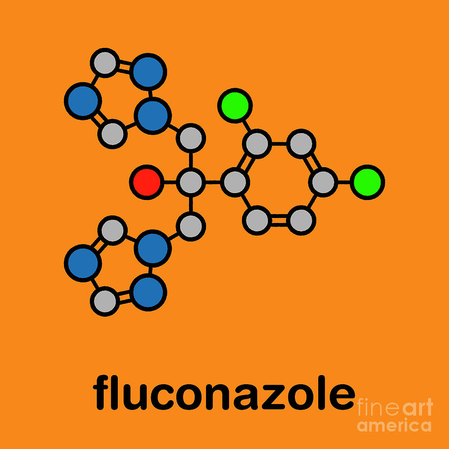 Nail Photograph - Fluconazole Antifungal Drug #3 by Molekuul/science Photo Library