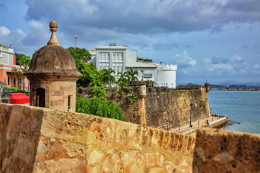 Fort, Old San Juan, Puerto Rico #3 Digital Art by Claudia Uripos