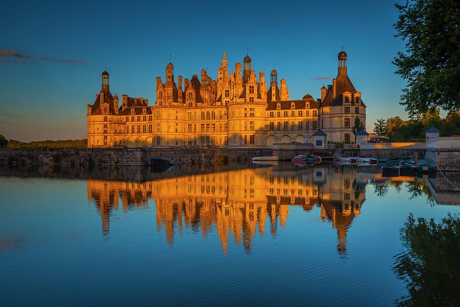 France, Centre, Loire Valley, Loir-et-cher, Chambord Castle Digital Art ...