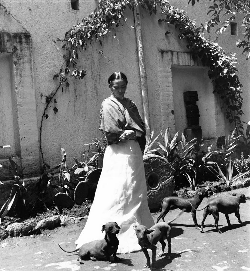 Frida Kahlo #3 Photograph by Gisele Freund