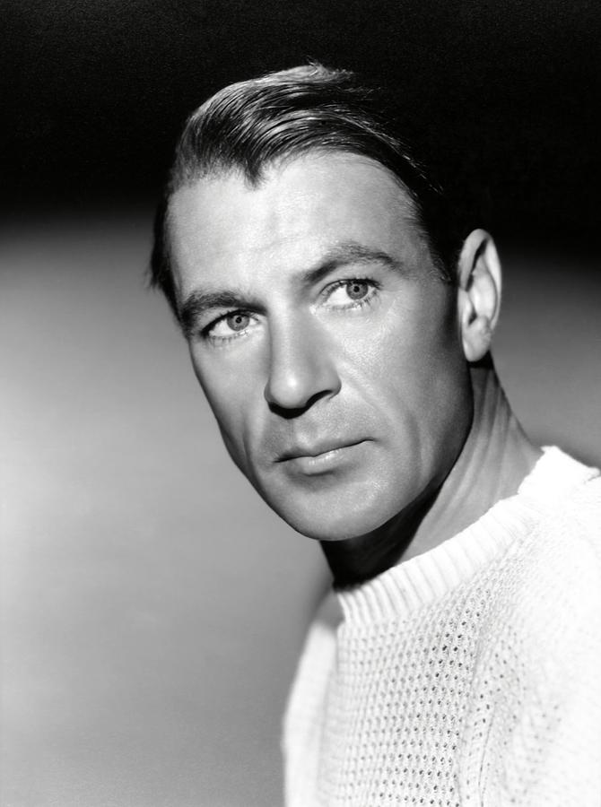 Gary Cooper . Photograph by Album - Fine Art America