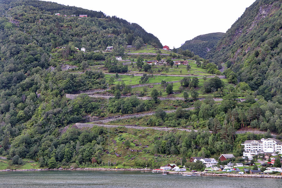 Geiranger Norway #3 Photograph by Paul James Bannerman