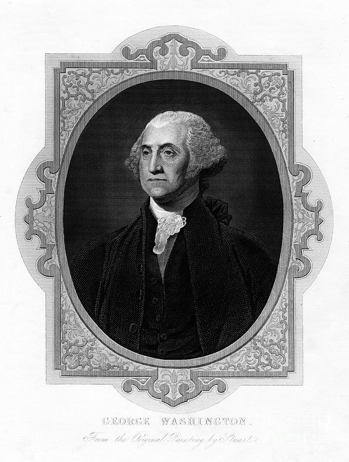 George Washington, First President #3 Drawing by Print Collector