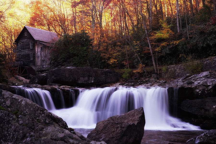 Landscape Photograph - Glade Creek Grist Mill #3 by Pete Federico Landscape Photograph - Glade Creek Grist Mill #3 by Pete Federico