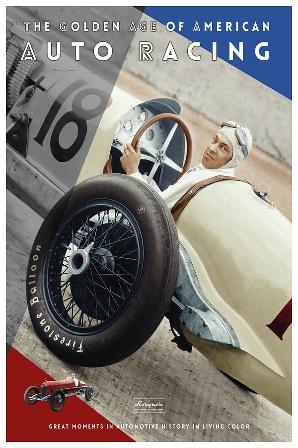 #3 Golden Age of American Auto Racing #3 Photograph by Retrographs