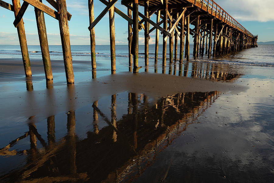 Goleta Beach Pier, California, Usa #3 Photograph by Panoramic Images