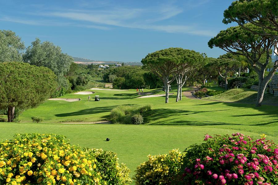 Golf Course, Faro, Portugal #3 Digital Art by Michael Howard