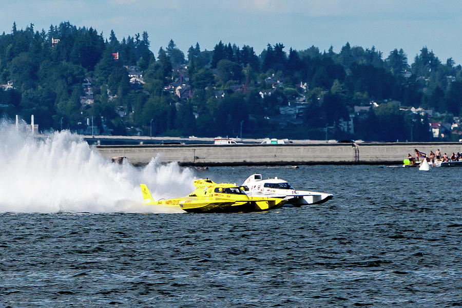 Grand Prix Hydroplane Racing at Seattle Seafair 2018 Photograph by