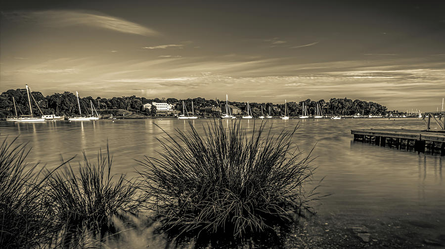 Greenwich Bay Harbor Seaport in east greenwich Rhode Island #3 Photograph by Alex Grichenko