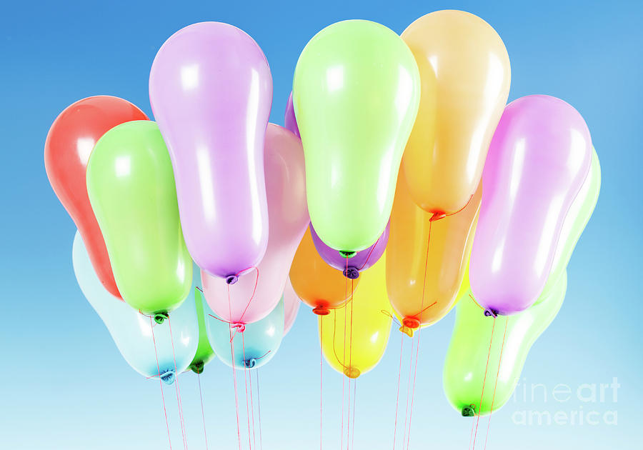 Group Of Balloons #3 Photograph by Wladimir Bulgar/science Photo Library