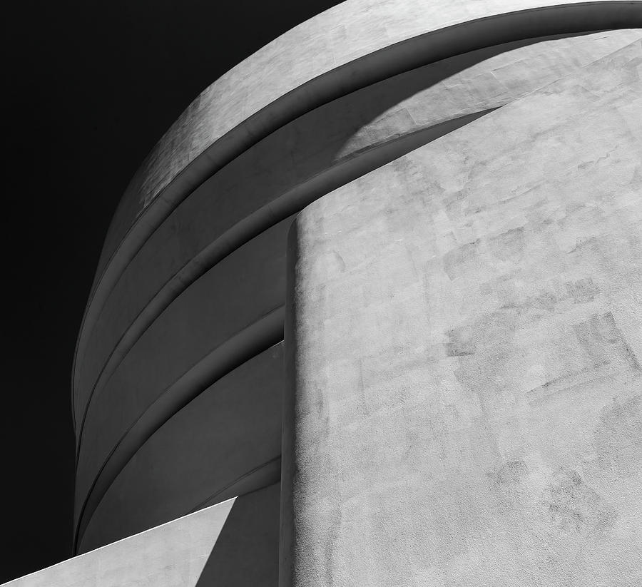Guggenheim Museum Detail #3 Photograph by Robert Ullmann