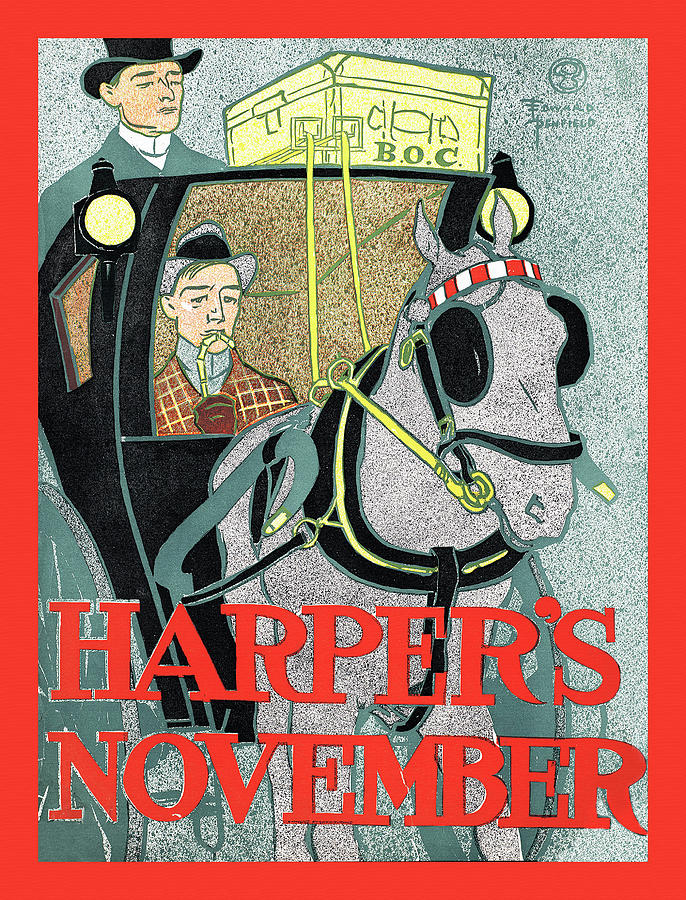 Harpers November #3 Painting by Penfield, Edward Harpers November #3 Painting by Penfield, Edward