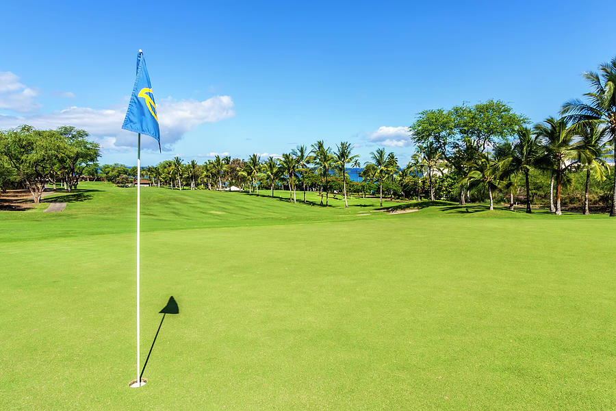 Hawaii, Maui, Golf Course #3 Digital Art by Grant Studios