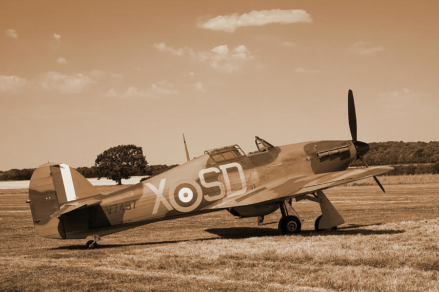 Hawker Hurricane V7497 #3 Photograph by Chris Day