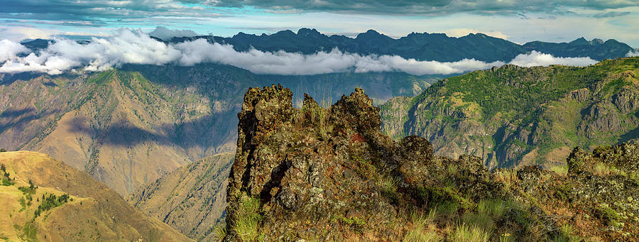 Hells Canyon Panoramic #3 Photograph by Leland D Howard