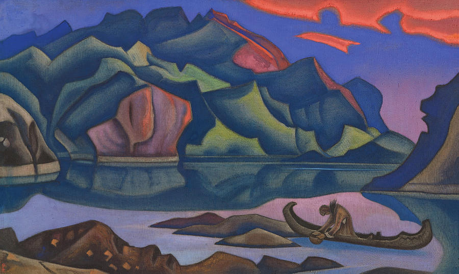 Nicholas Roerich Painting - Hidden Treasure #3 by Nicholas Roerich