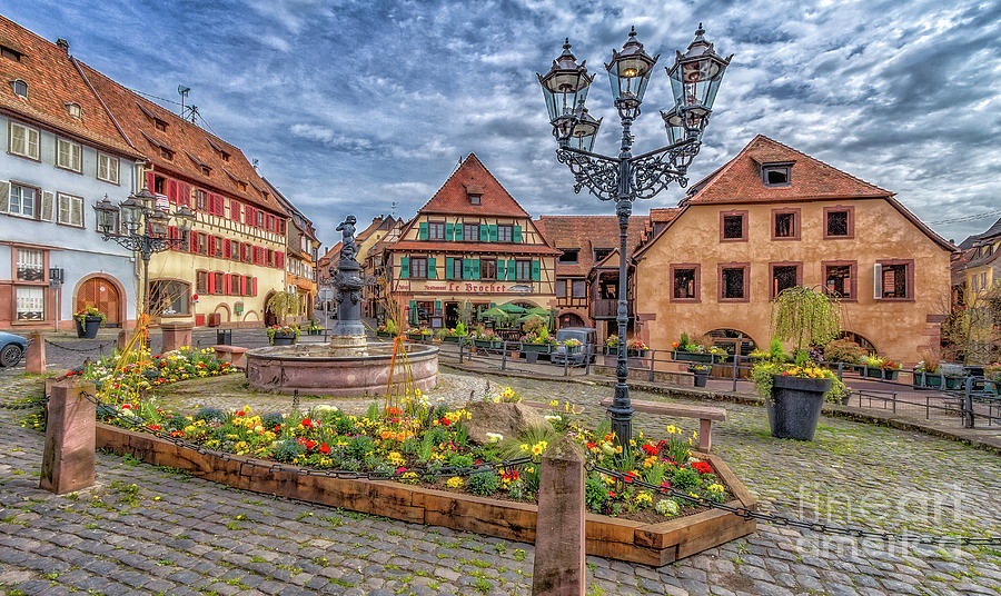 Historical gems in the Alsace #2 Photograph by Bernd Laeschke