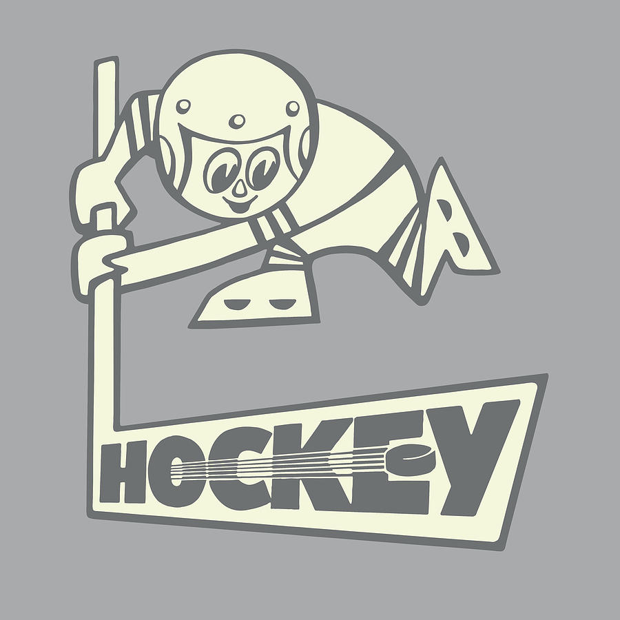 Hockey Goalie Drawing by CSA Images - Pixels