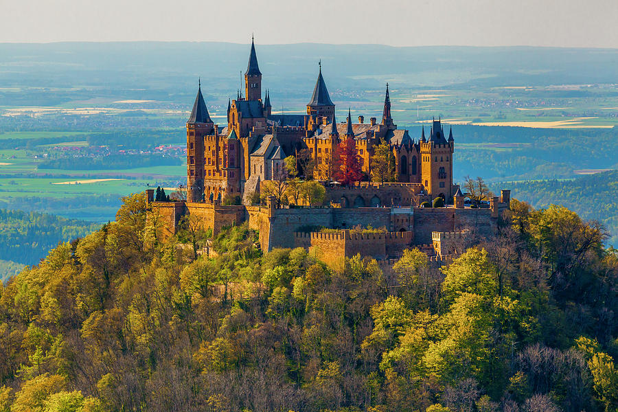 Hohenzollern Castle In Germany Digital Art by Olimpio Fantuz