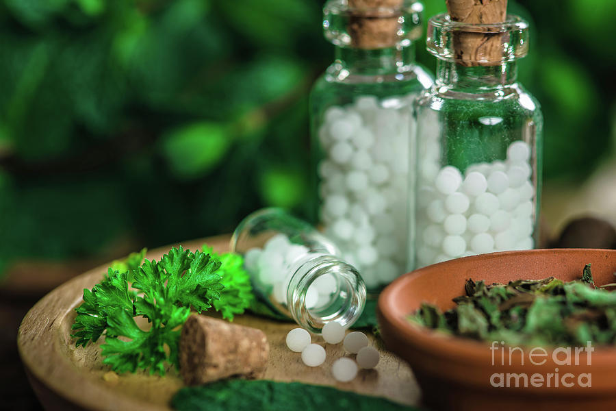 Homeopathic Remedies #3 Photograph by Microgen Images/science Photo Library