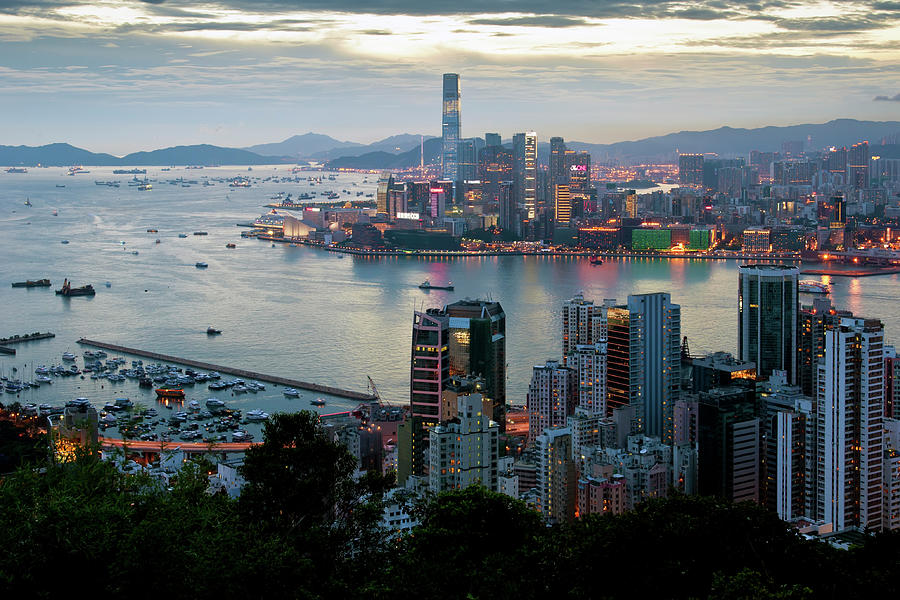 Hong Kong City #3 Photograph by Www.tonnaja.com