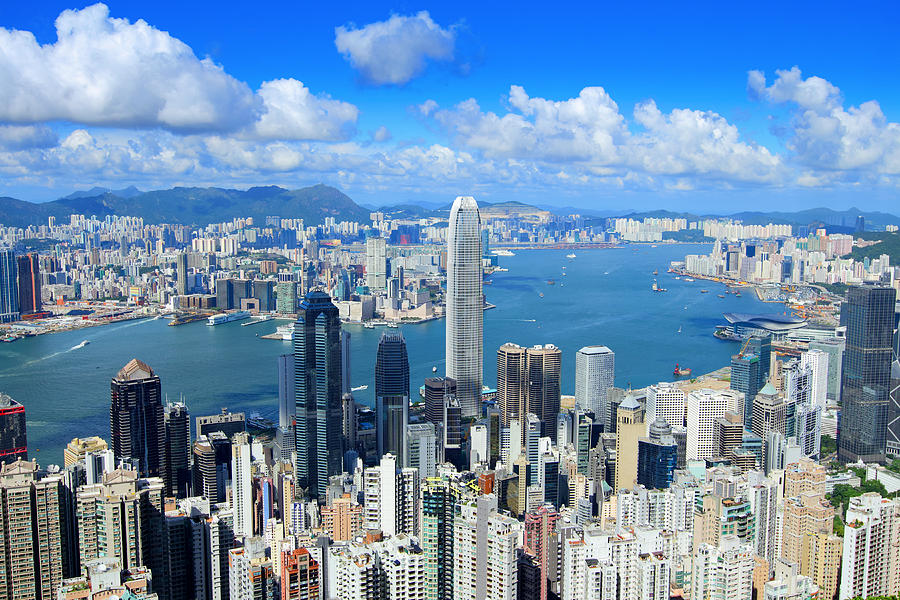 Hong Kong Cityscape by Ngkaki
