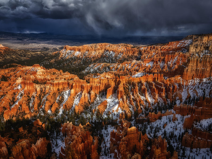 Mountain Photograph - Hoodoos Of Bryce Canyon National Park #3 by Anchor Lee