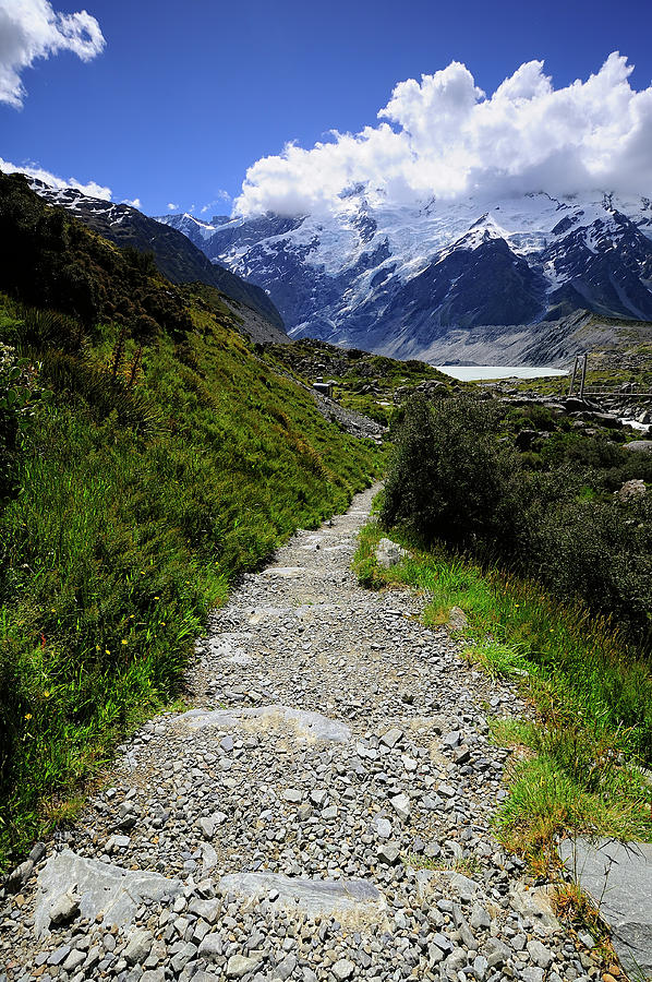 Hooker Valley Track #3 Photograph by Thienthongthai Worachat