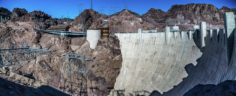 Hoover Dam Lake Mead Arizona Nevada Photograph By Alex Grichenko Pixels