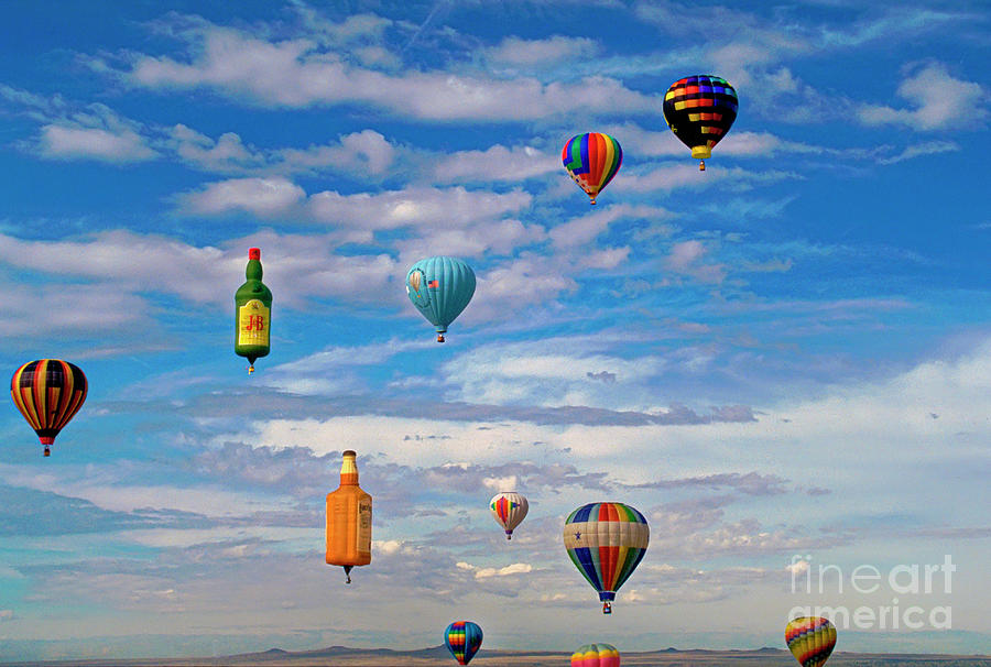 Hot Air Balloons Photograph