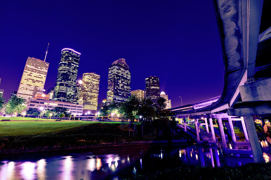 Houston Downtown #3 Photograph by Lightkey