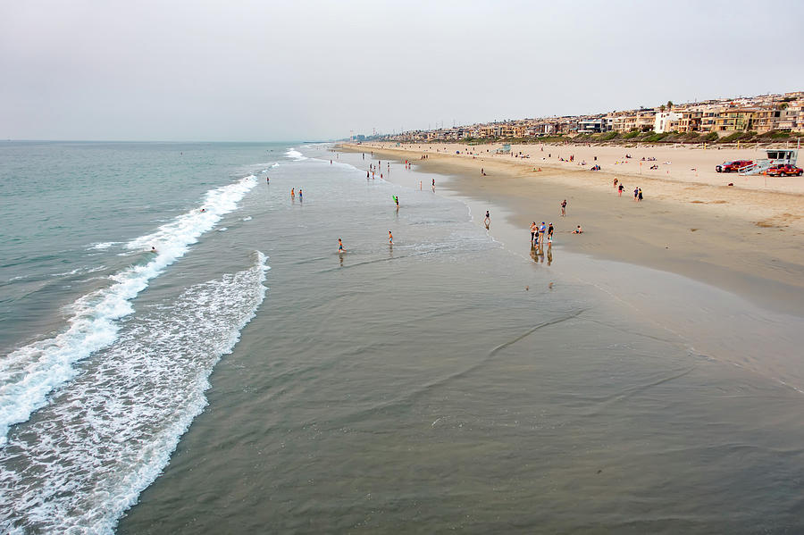 Huntington Beach Scenes And Surroundings In November #3 Photograph by Alex Grichenko