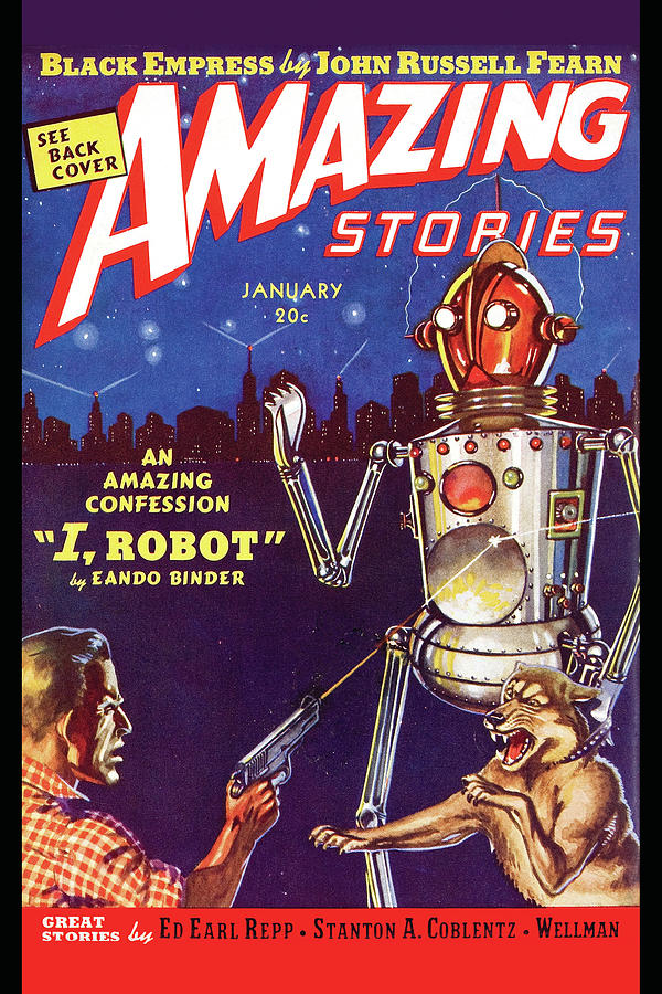 I, Robot #3 Painting by Robert Fuqua
