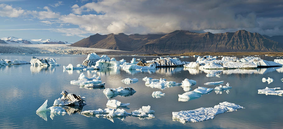 Icebergs Floating In Glacial Waters #3 Photograph by Cultura Exclusive/ben Pipe Photography