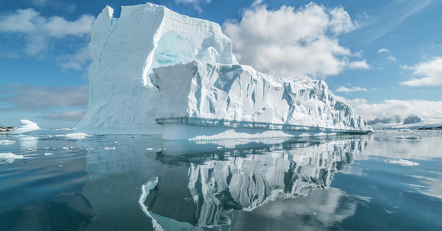 Icebergs Floating In The Southern Photograph By Panoramic Images - Fine 